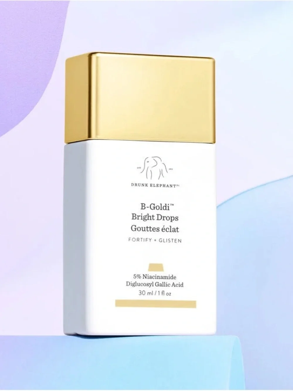Drunk Elephant B-Goldi Bright Drops Serum — 30ML, Brand New!